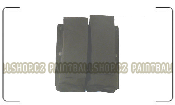 Double Pod Pouch for Vest black